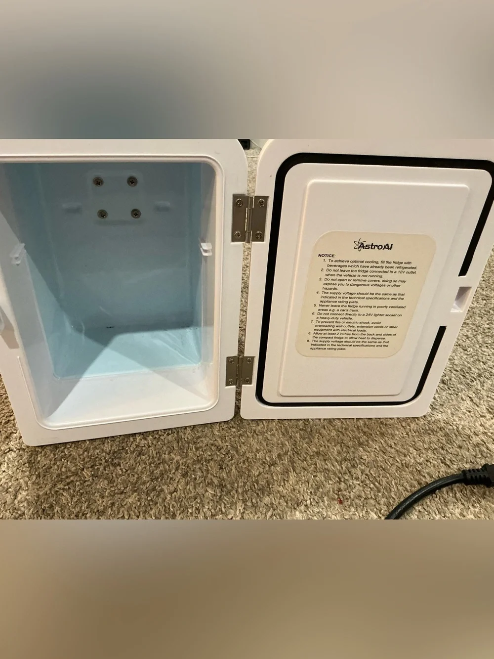 Pink Mini Electronics Cooler/Warmer